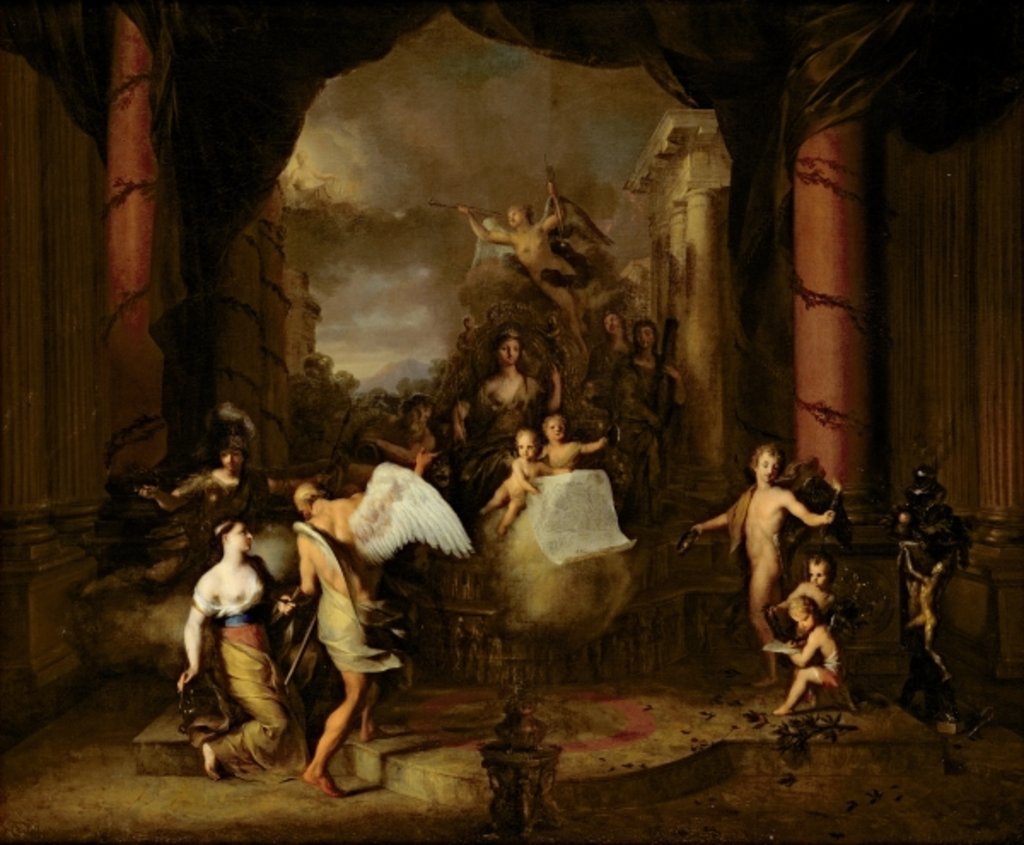 Detail of Allegory of the city of Amsterdam by Gerard de Lairesse