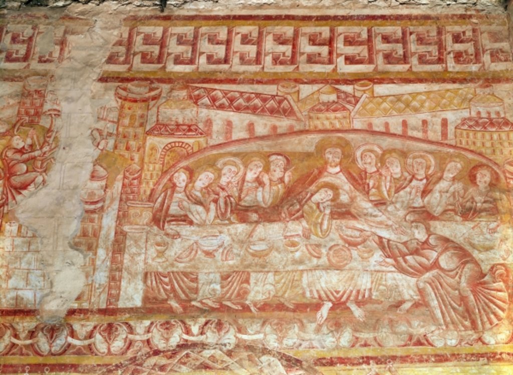 Detail of The Last Supper by French School