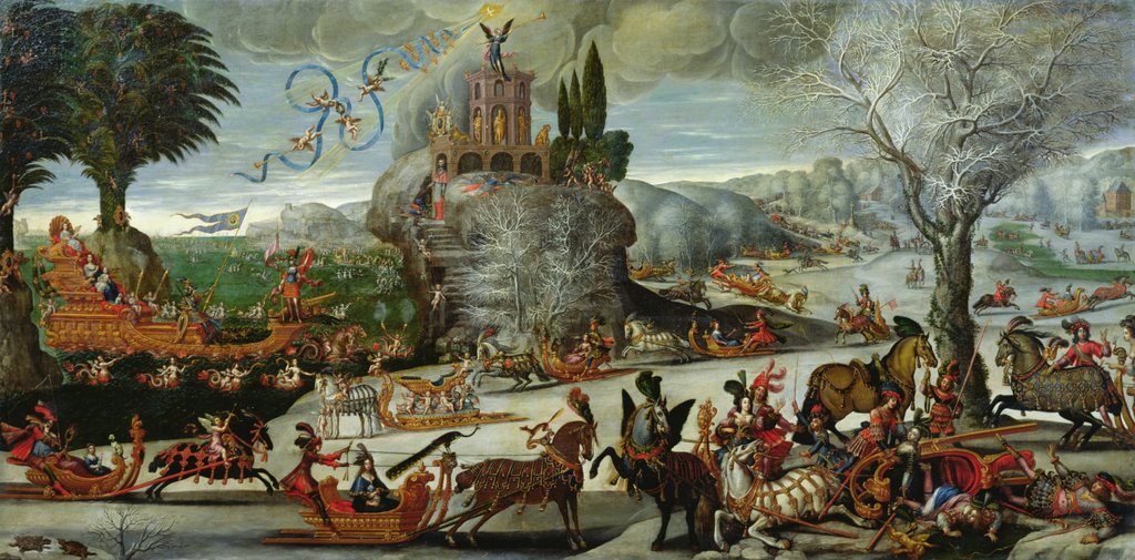 Detail of Water, c.1640-41 by Claude Deruet