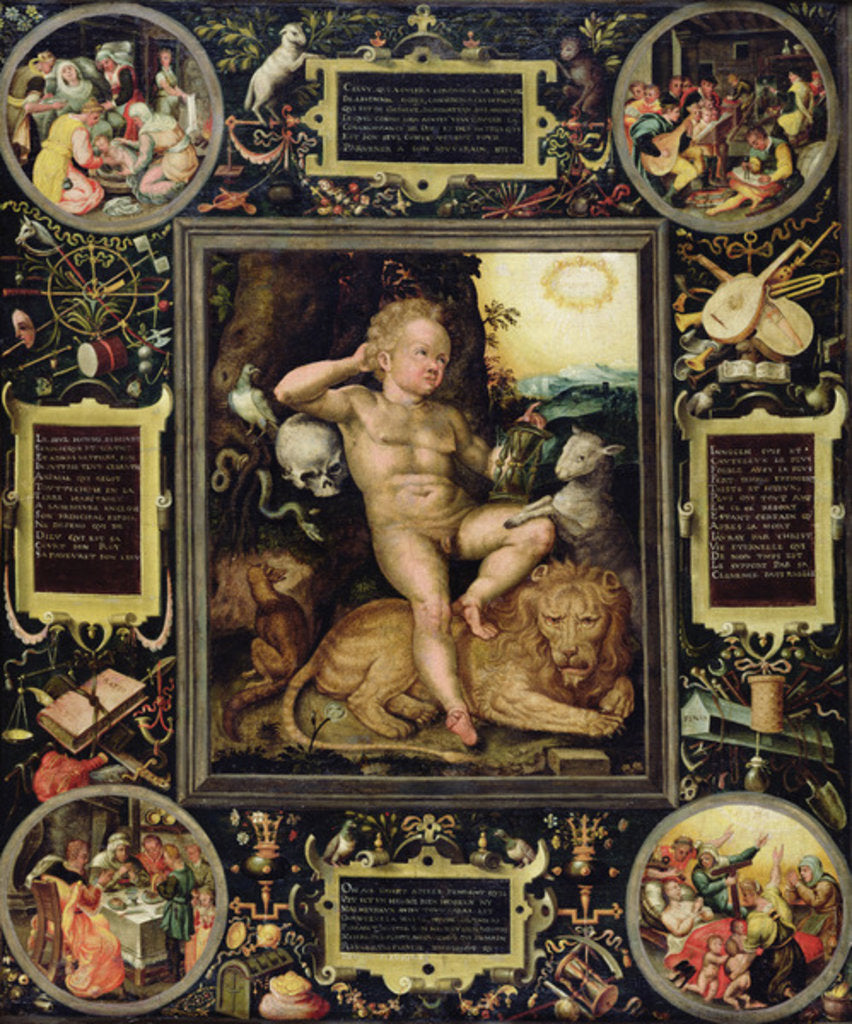 Detail of The Four Stages of Life by French School