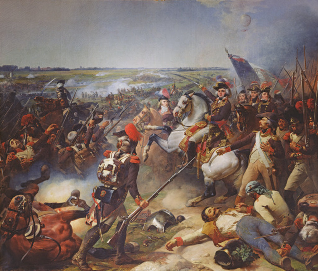 Detail of Battle of Fleurus, 26th June 1794, 1837 by Jean Baptiste Mauzaisse