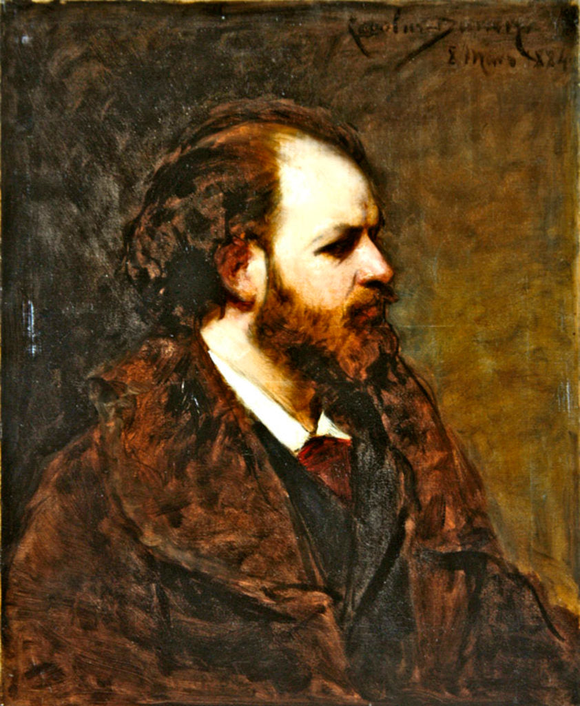 Detail of Zacharie Astruc, 1884 by Charles Emile Auguste Carolus-Duran