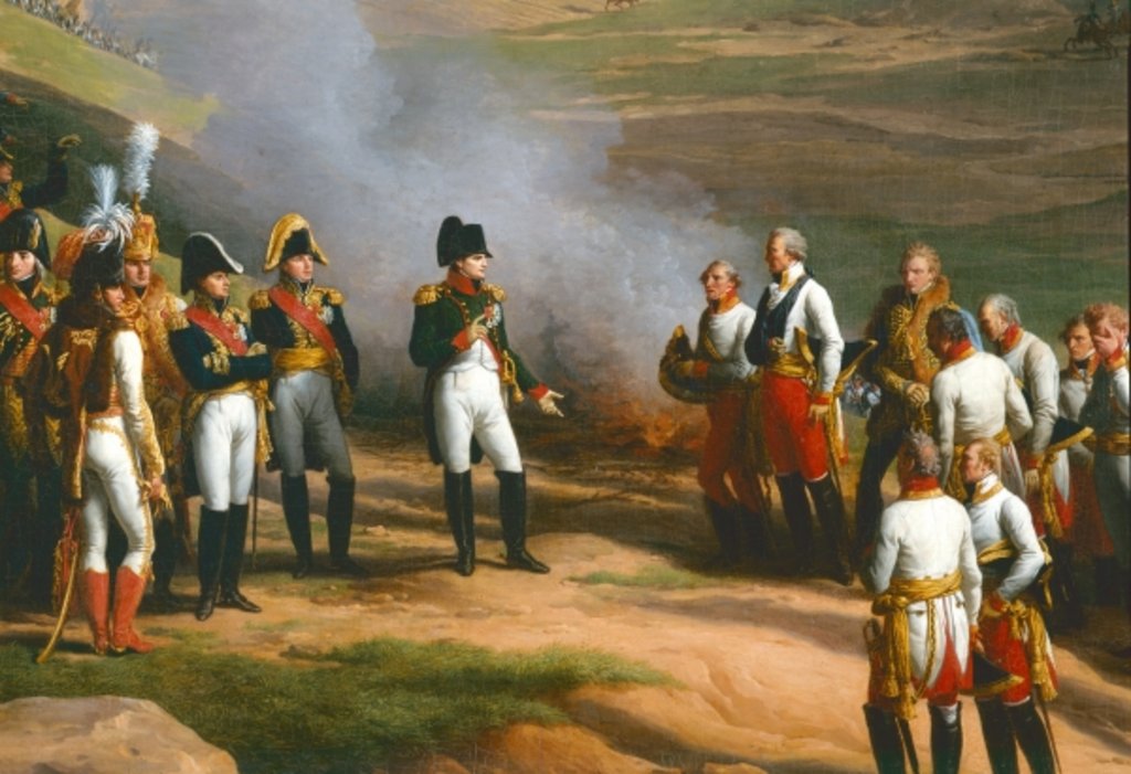 Detail of Detail from The Surrender of Ulm, 20th October, 1805 - Napoleon and the Austrian generals, 1815 by Charles Thevenin
