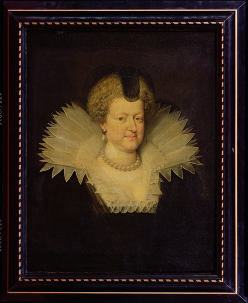Detail of Marie de Medici by Frans II Pourbus