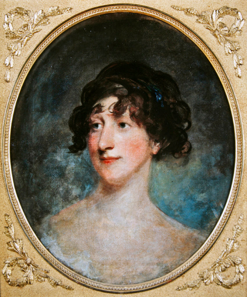 Detail of Head of the woman by Thomas Lawrence