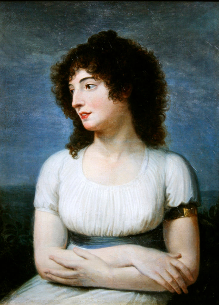 Detail of Laure de Guesnon de Bonneuil, Countess Regnaud de Saint-Jean d'Angely by Andrea the Elder Appiani