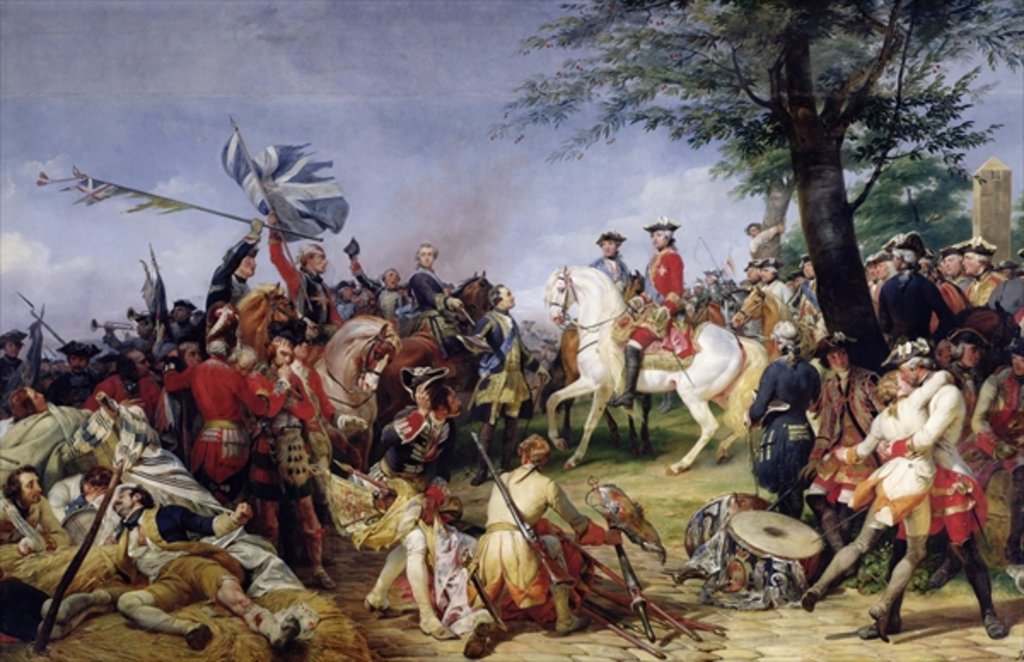 Detail of The Battle of Fontenoy, 11th May 1745, 1828 by Emile Jean Horace Vernet