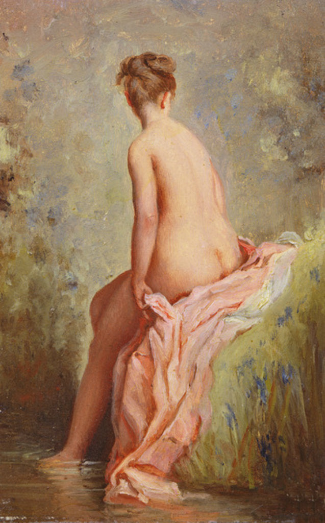 Detail of Baigneuse by Charles Joshua Chaplin
