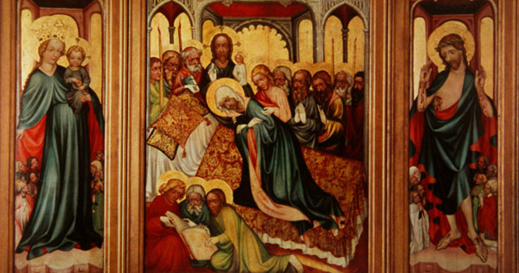 Detail of Roudnice Triptych, c.1400-10 by Czech School