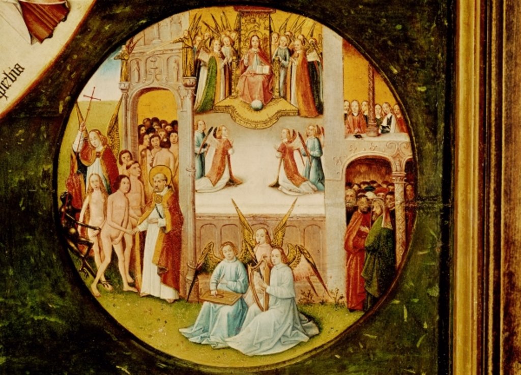 Detail of Paradise by Hieronymus Bosch