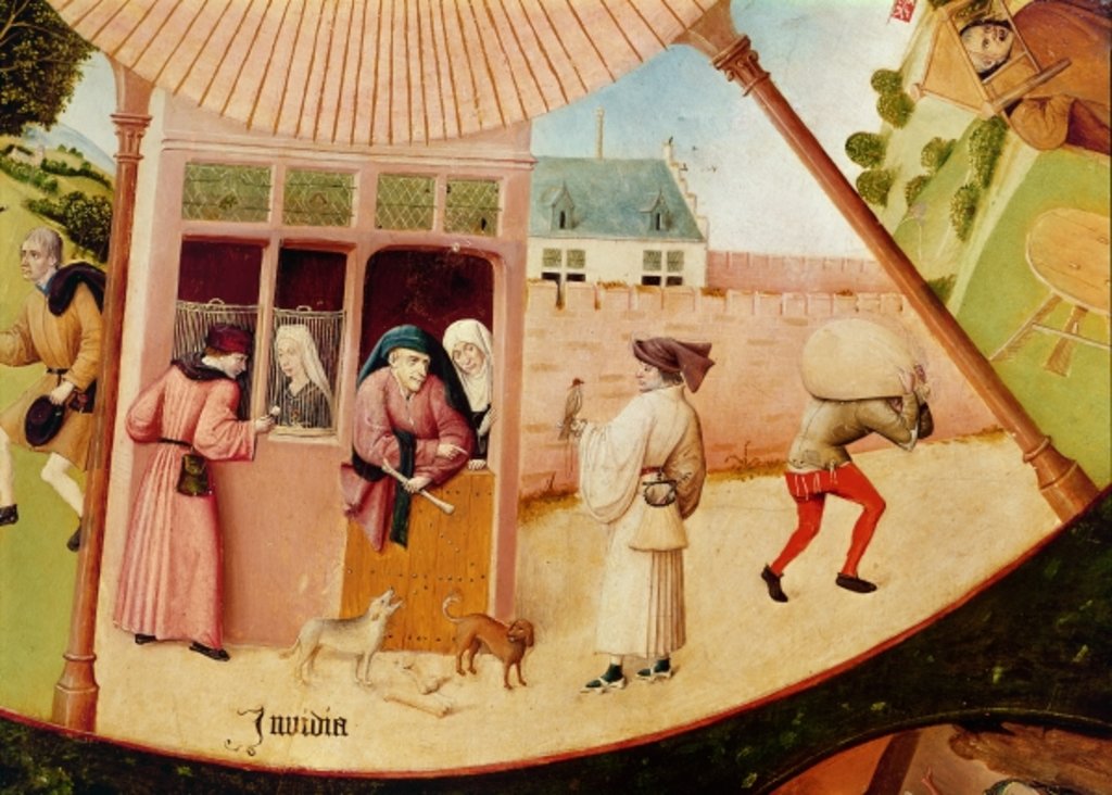 Detail of Envy by Hieronymus Bosch