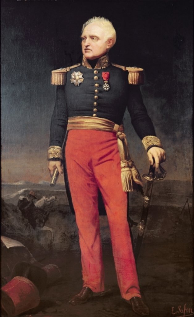 Detail of Marechal Bugeaud by Jean-Emile Lafon