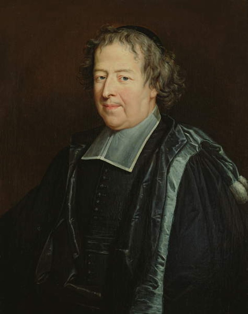 Detail of Portrait of a Priest by Philippe de Champaigne