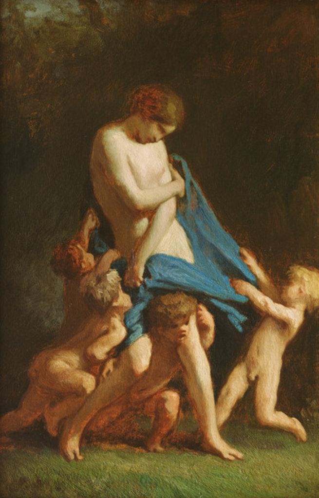 Detail of Love Triumphant, c.1847-48 by Jean-Francois Millet