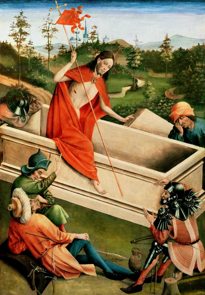 Detail of The Resurrection, 1456 by Johann Koerbecke