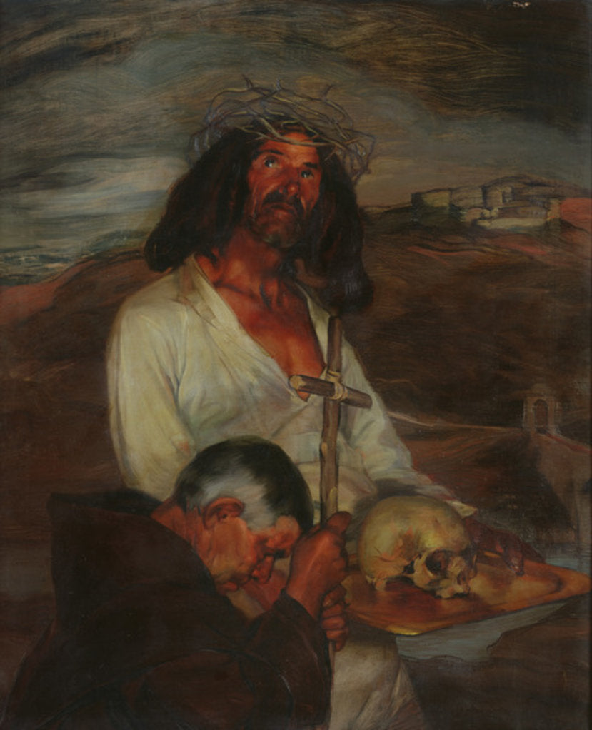 Detail of The Penitents of Roda, 1902 by Ignacio Zuloaga y Zabaleta