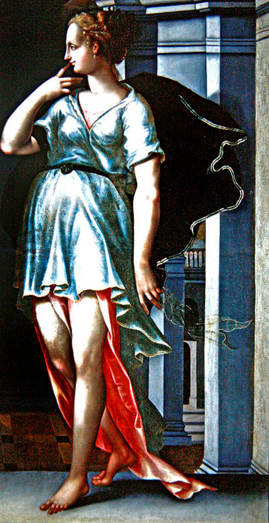 Detail of Handmaiden by French School