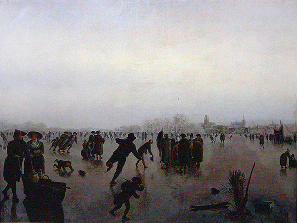 Detail of View of Dordrecht by Andries Vermeulen