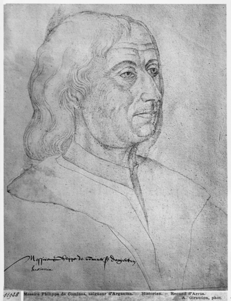 Detail of Ms 266 fol.281 Philippe de Commines by Flemish School