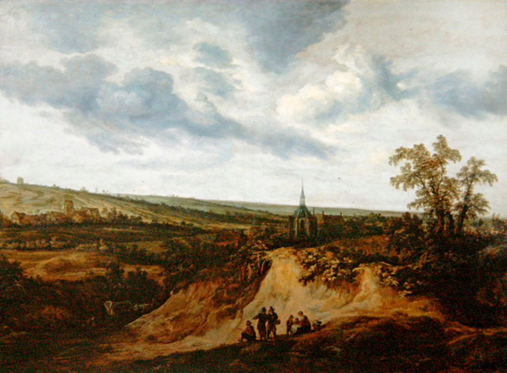 Detail of Landscape by Guillam Dubois