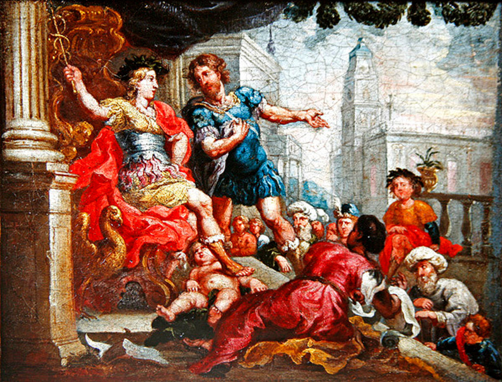 Detail of Dialectic by Cornelius I Schut