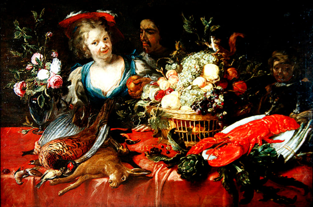 Detail of Still Life by Frans Snyders or Snijders