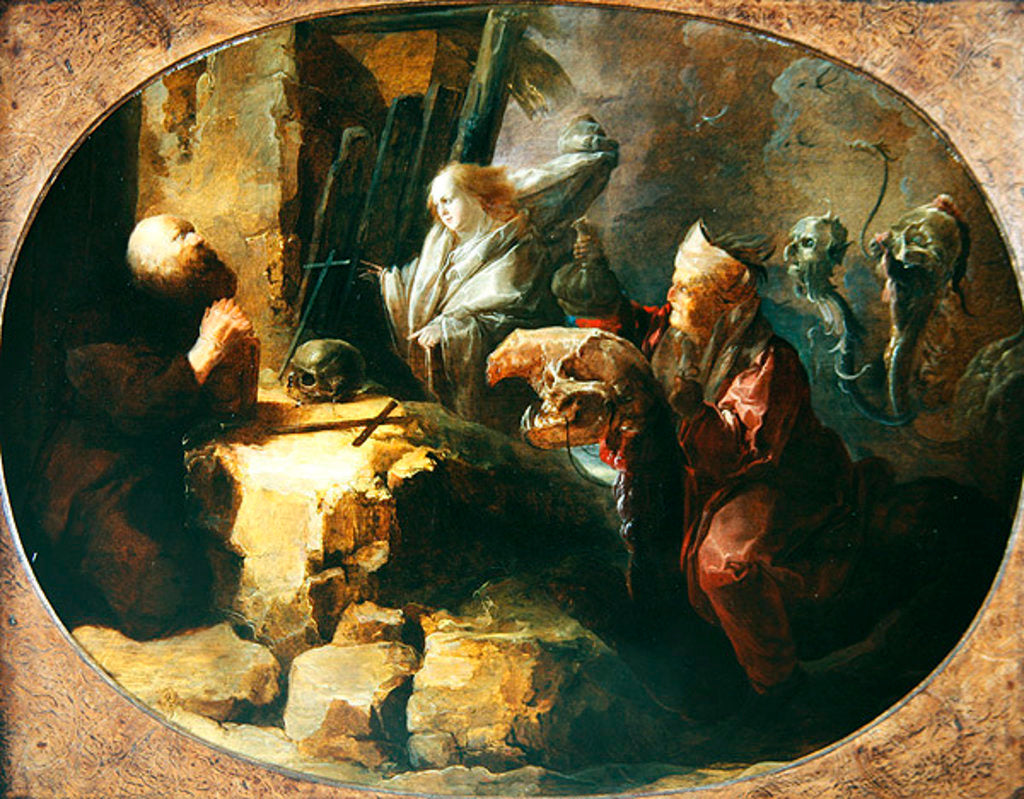 Detail of The Temptation of St. Anthony, 1631 by Jan van de Venne