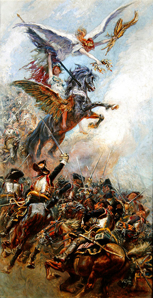 Detail of Victory, 1905 by Jean-Baptiste Edouard Detaille