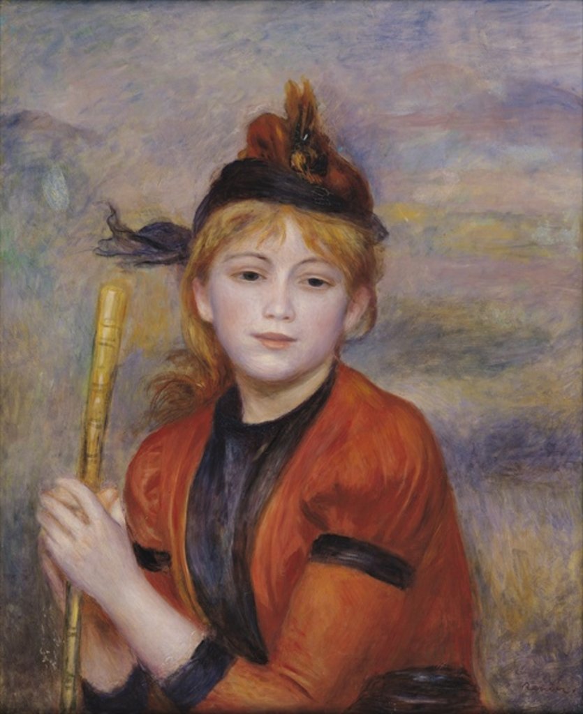 Detail of The Rambler, c.1895 by Pierre Auguste Renoir