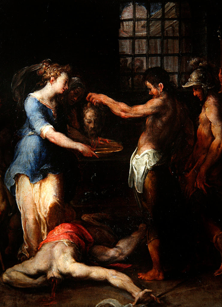 Detail of The Decapitation of St. John the Baptist by French School