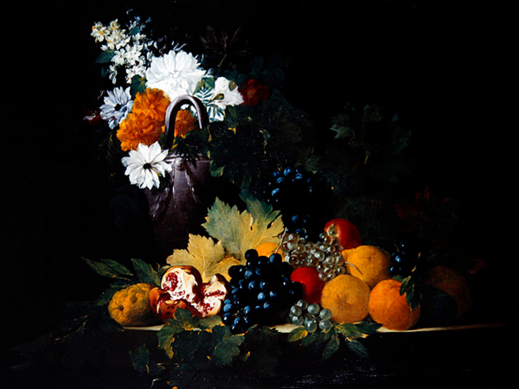 Detail of Still Life by Louis-Joseph Le Lorrain