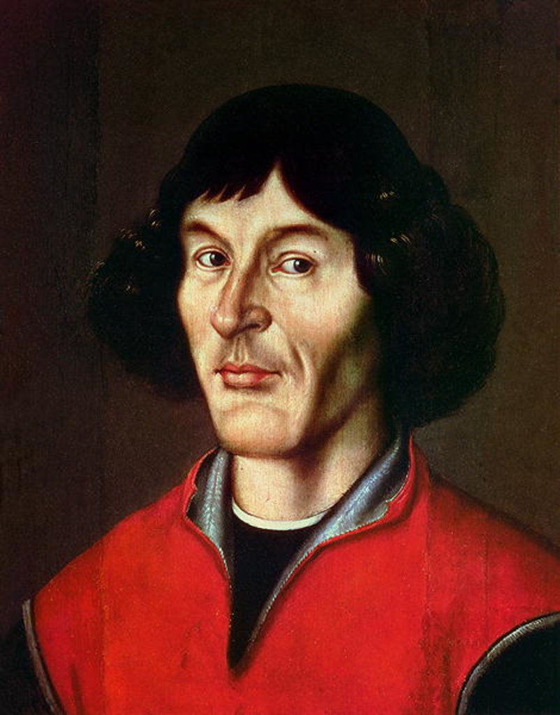 Detail of Portrait of Nicolaus Copernicus, 1580 by Pomeranian School
