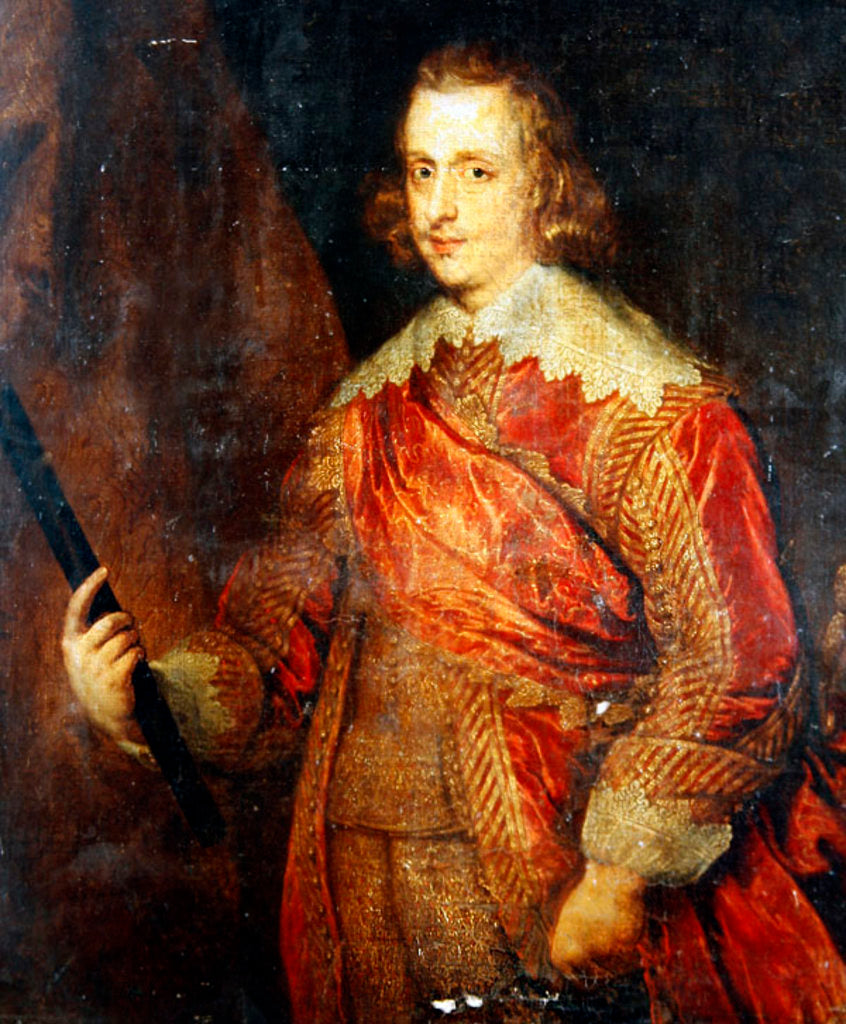 Detail of Portrait of Cardinal-Infante Ferdinand of Austria by Anthony van Dyck
