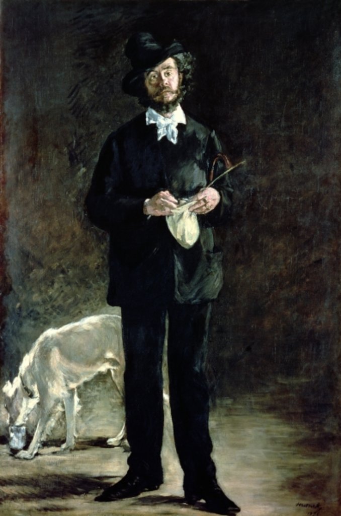 Detail of The Artist, or Portrait of Gilbert Marcellin Desboutin, 1875 by Edouard Manet