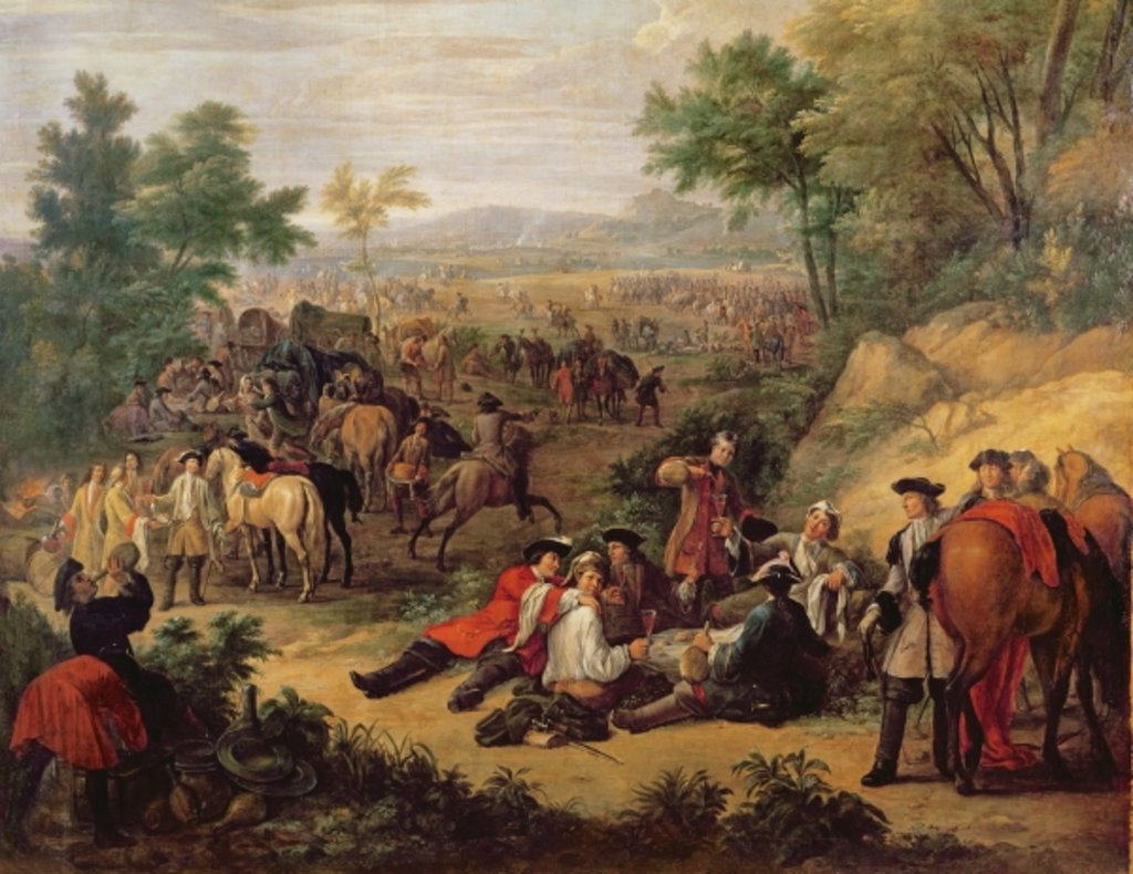 Detail of St. George and the Princess of Trebizond, c.1433-38 by Antonio Pisanello