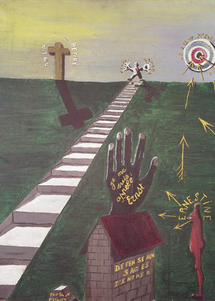 Detail of Death of Max Ernst, c.1924-25 by Robert Desnos