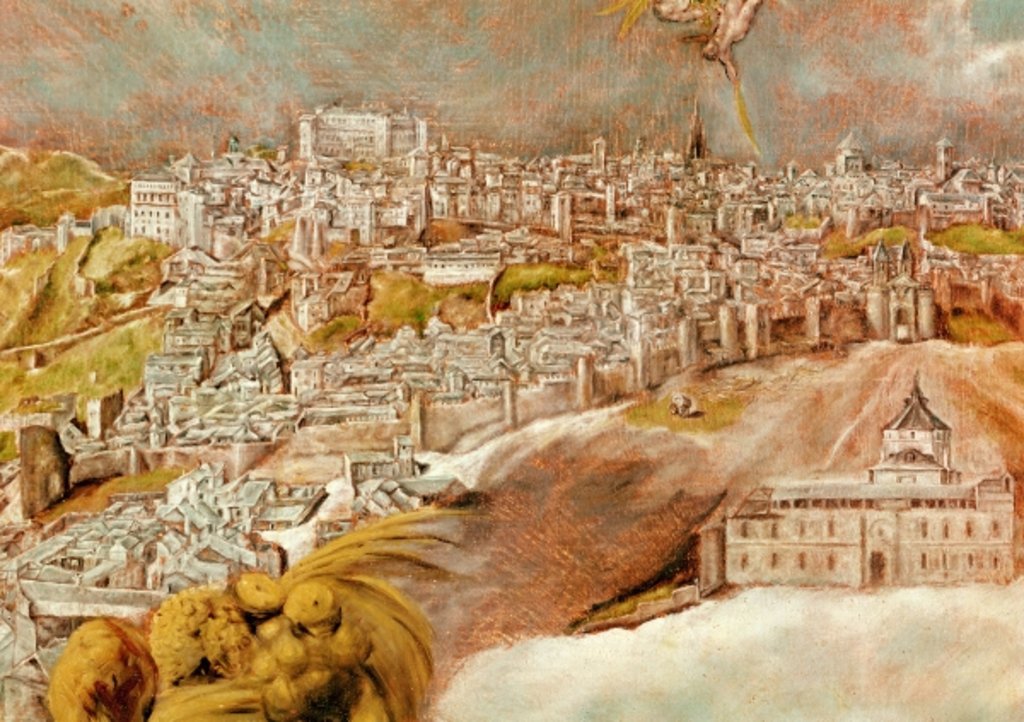 Detail of Apotheosis of Napoleon I by Jean Auguste Dominique Ingres