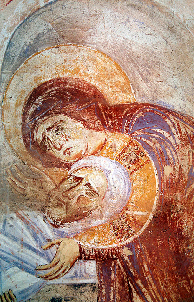 Detail of Detail of the Deposition, c.1075-1100 by Italian School