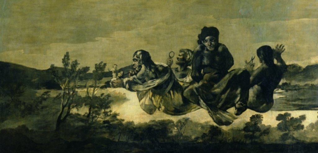 Detail of The Fates, 1819-23 by Francisco Jose de Goya y Lucientes