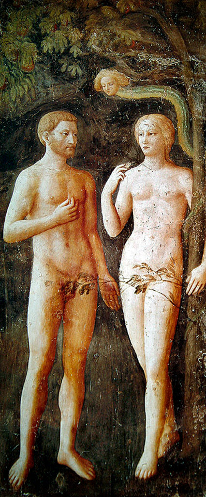 Detail of The Temptation of Adam and Eve, c.1423-25 by Tommaso Masolino da Panicale