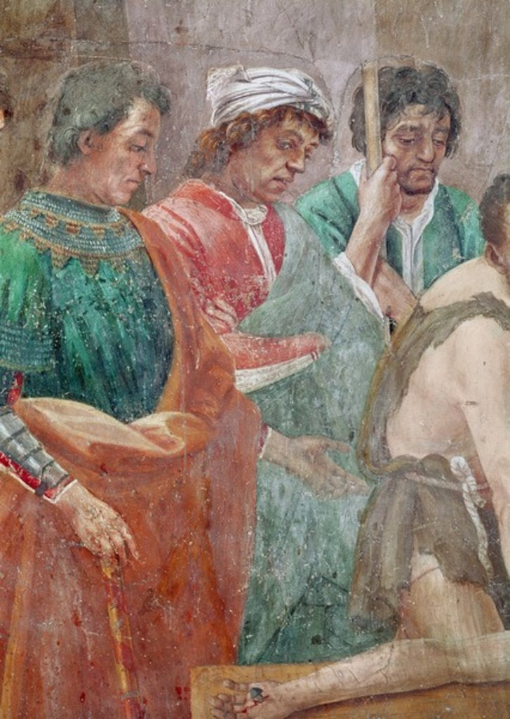 Detail of Detail of the Crucifixion of St. Peter, c.1480 by Filippino Lippi