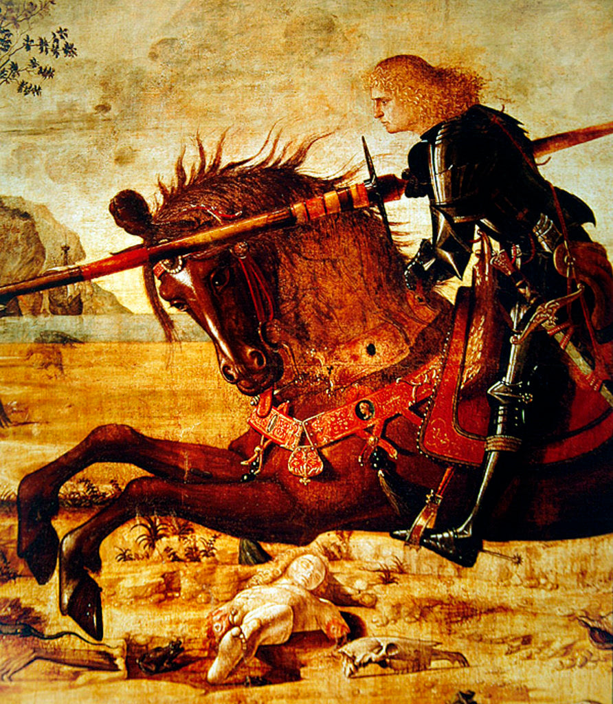 Detail of Detail of St. George Killing the Dragon, c.1502-07 by Vittore Carpaccio