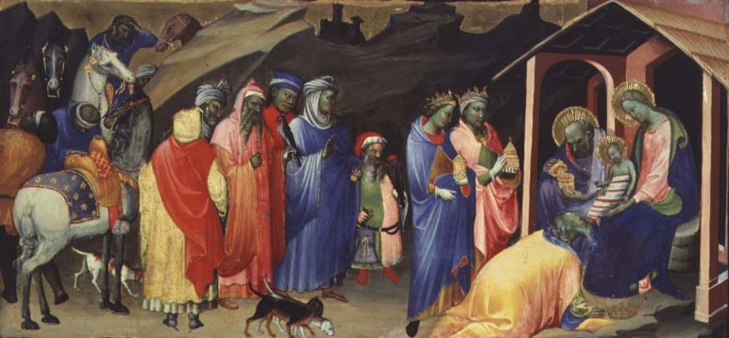 Detail of The Adoration of the Magi, c.1408 by Gherardo Starnina