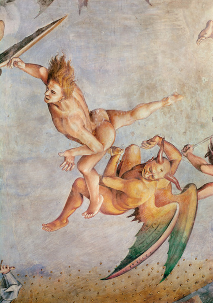 Detail of Detail of the Last Judgement by Luca Signorelli