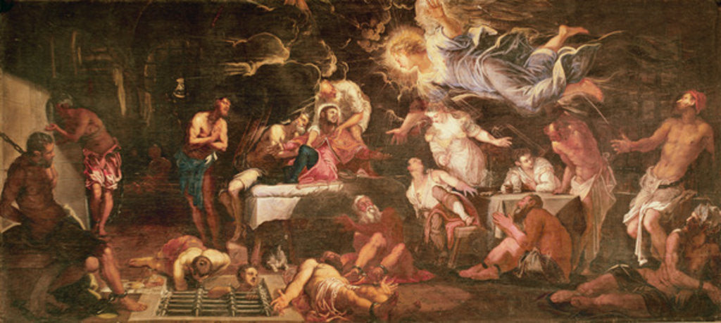 Detail of Saint Roch Imprisoned, c.1575 by Jacopo Robusti Tintoretto