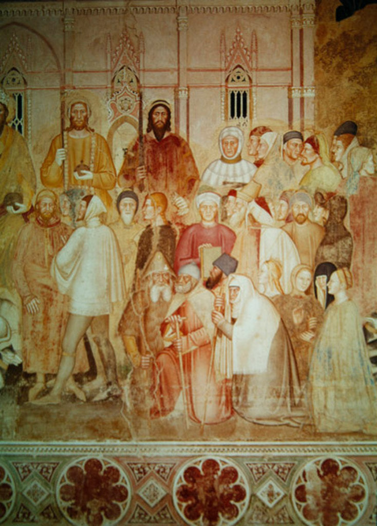 Detail of The Church Militant and Triumphant by Andrea di Bonaiuto