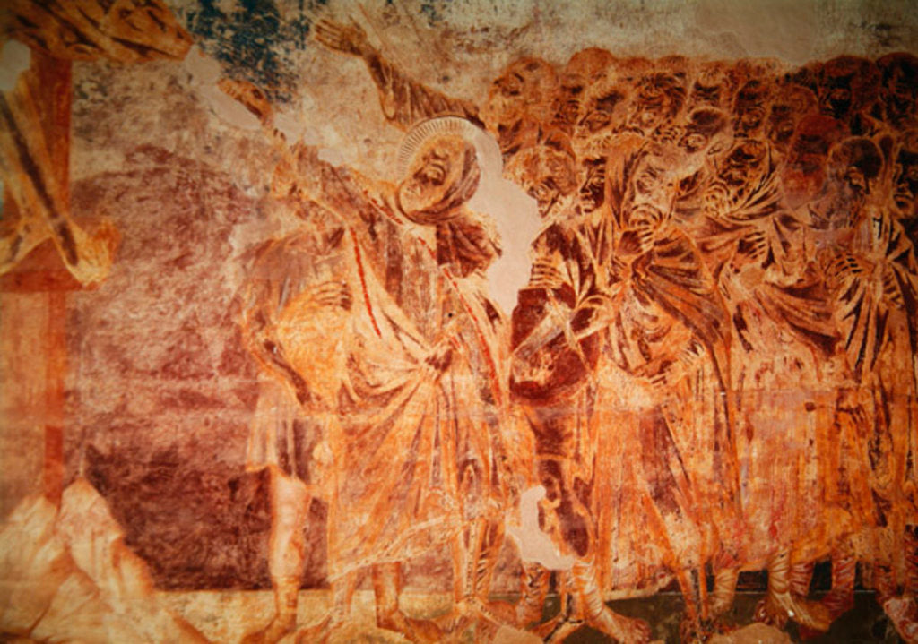 Detail of Crucifixion by Cimabue