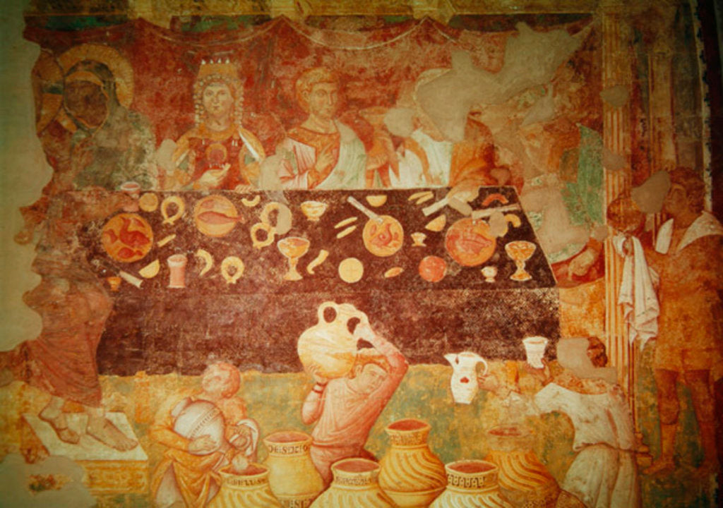 Detail of The Wedding at Cana, 1297-99 by Giotto