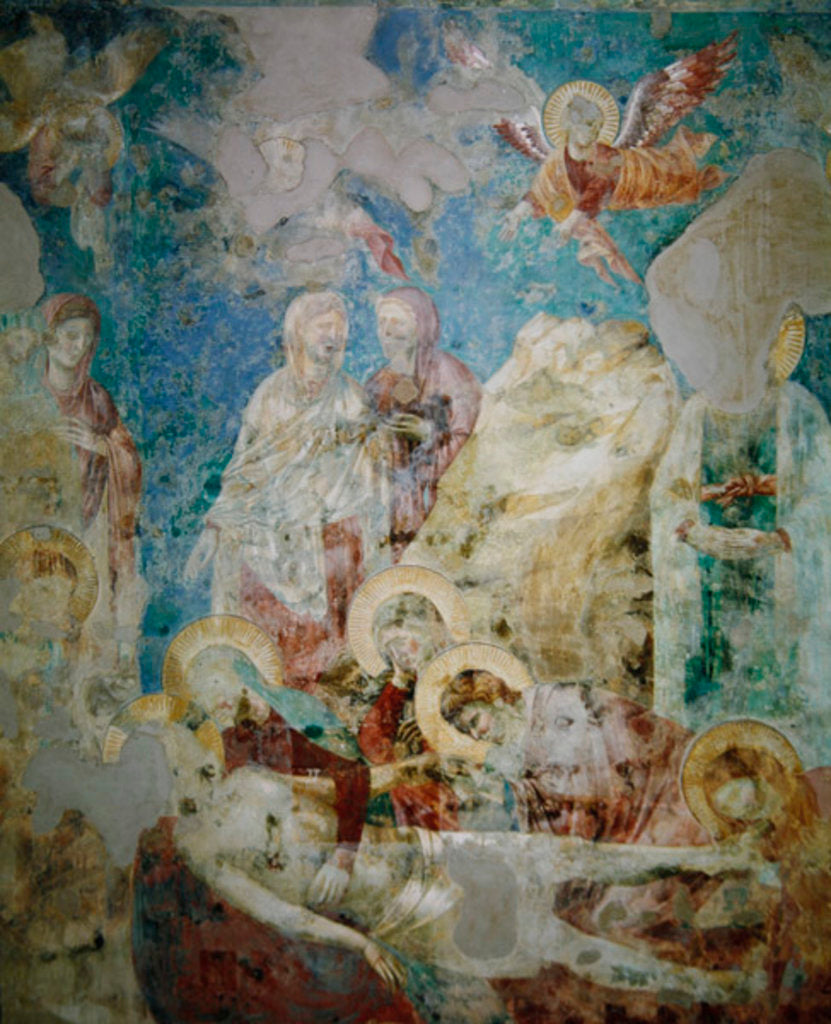 Detail of The Lamentation of Christ, c. 1290s by Giotto