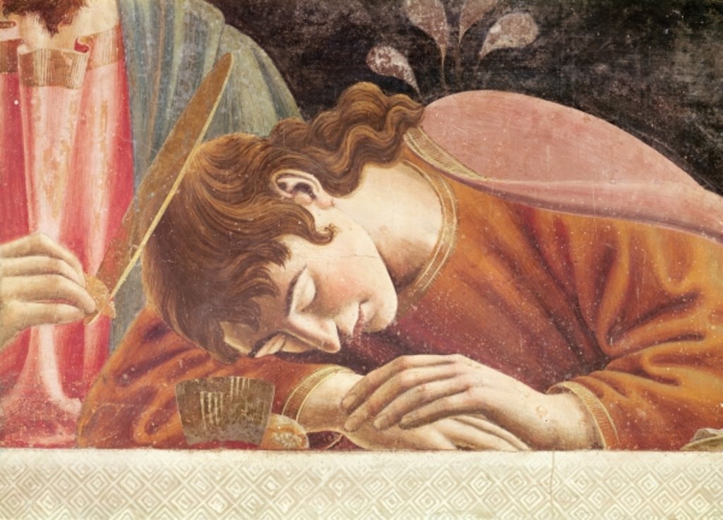 Detail of The Last Supper by Andrea del Castagno